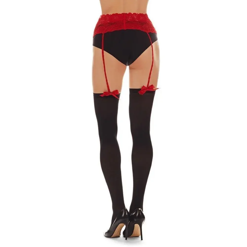 🦋B2G1🦋MeMOÍ LoveMoi No Strings Attached Opaque Suspender Pantyhose | Lov401 |